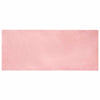 VidaXL Kunstkaninchenfell-Teppich, geölt, rosa, 80 x 200 cm, Polyester