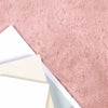 VidaXL Kunstkaninchenfell-Teppich, geöltes Rosa, 140 x 200 cm, Polyester