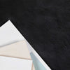 VidaXL Kunstkaninchenfell-Teppich, geölt, schwarz, 120 x 120 cm, Polyester