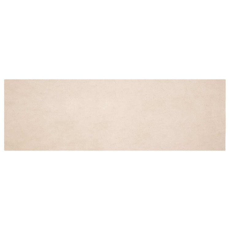 VidaXL Kunstkaninchenfellteppich Oilte Taupe 80 x 250 cm Polyester