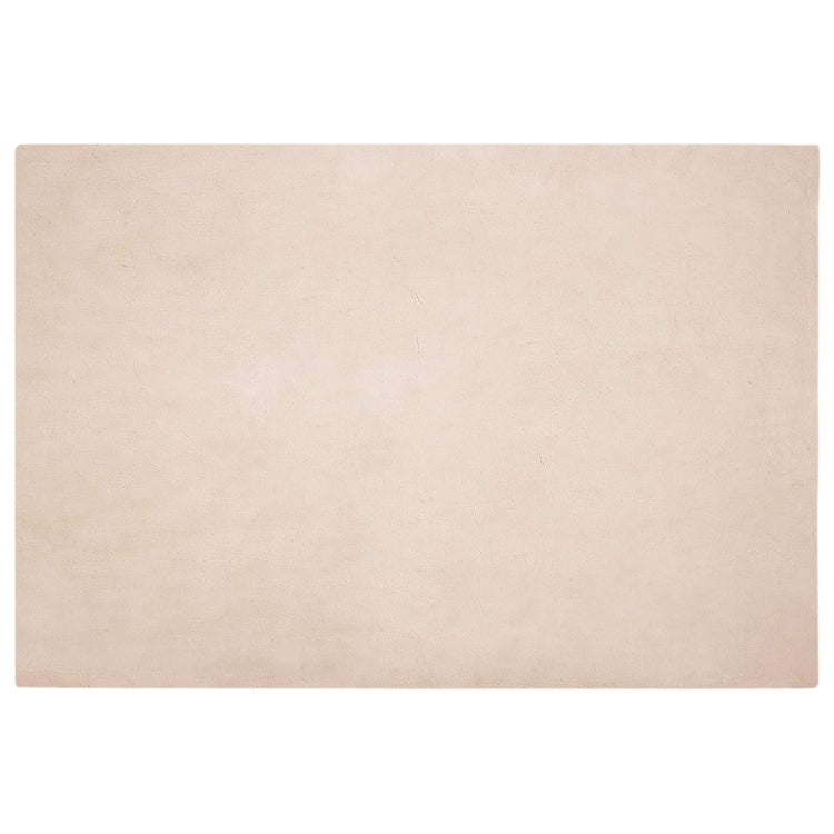 VidaXL Kunstkaninchenfellteppich Oilte Taupe 140 x 200 cm Polyester