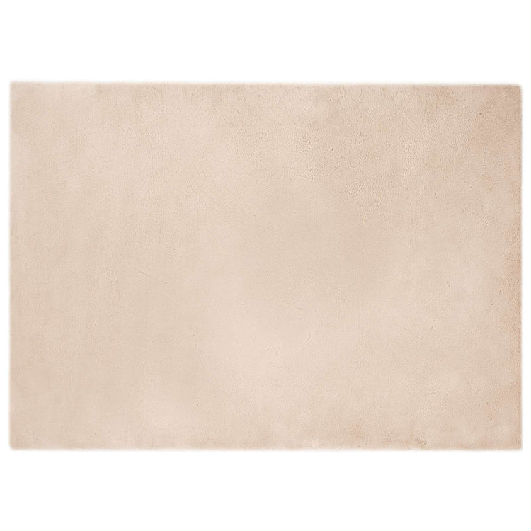 VidaXL Kunstkaninchenfellteppich Oilte Taupe 200 x 280 cm Polyester