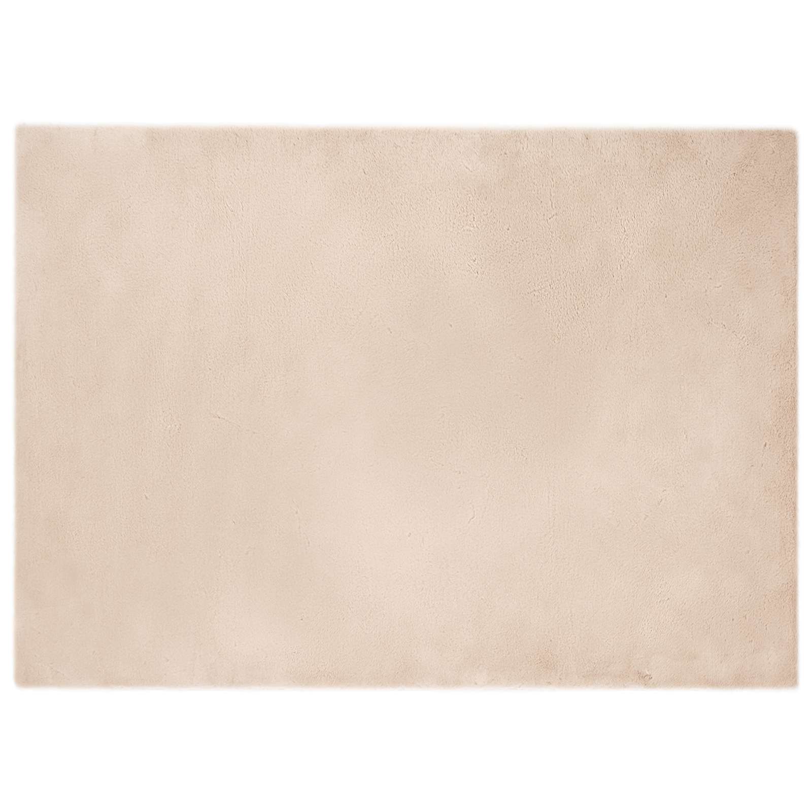 VidaXL Kunstkaninchenfellteppich Oilte Taupe 240 x 340 cm Polyester