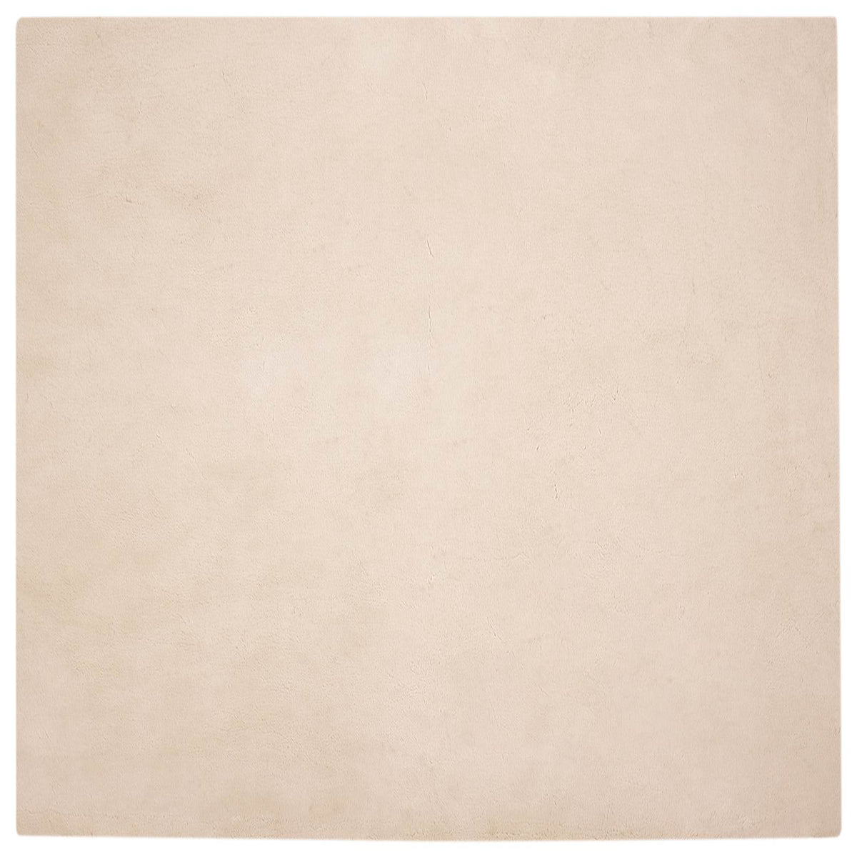 VidaXL Kunstkaninchenfellteppich Oilte Taupe 240 x 240 cm Polyester
