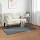 Vidaxl Kunstkaninchenfell-Teppich, geölt, Anthrazit, 80 x 150 cm, Polyester