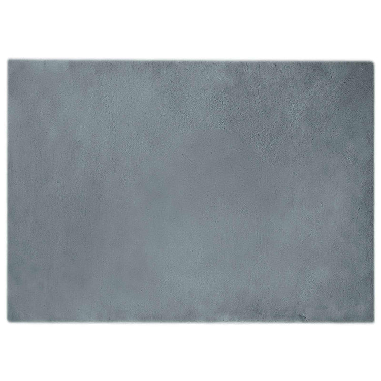VidaXL Kunstkaninchenfell-Teppich, geölt, Anthrazit, 200 x 280 cm, Polyester