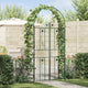 Vidaxl Gartenbogen einfarbig grün 115 x 37 x 226 cm