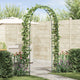 Vidaxxl Gartenbogen Blumen Grün 115 x 37 x 231 cm