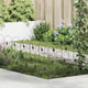 Vidaxl Gartenzaungitter schwarz 307 x 54,5 x 0,3 cm
