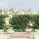 VidaXL Hochzeitskante Gold 220 x 45 x 200 cm Stahl