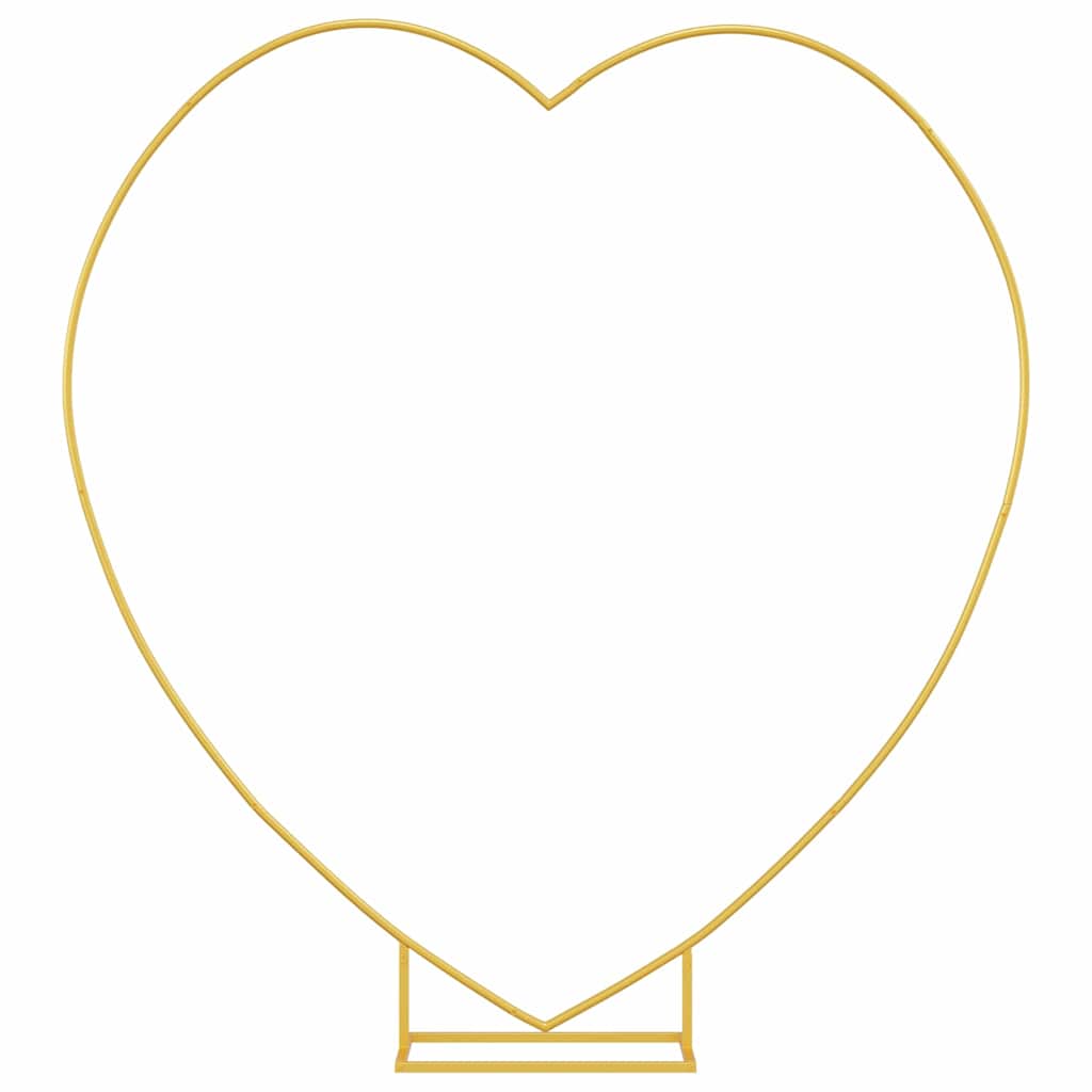 Vidaxx Hochzeitskante Gold 195 x 35 x 211 cm Stahl