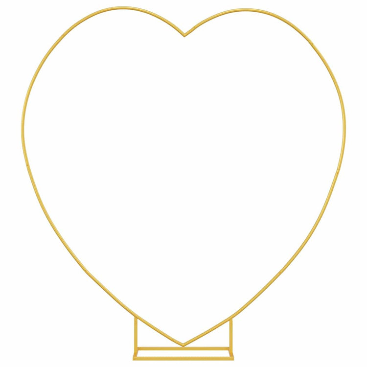 Vidaxx Hochzeitskante Gold 195 x 35 x 211 cm Stahl