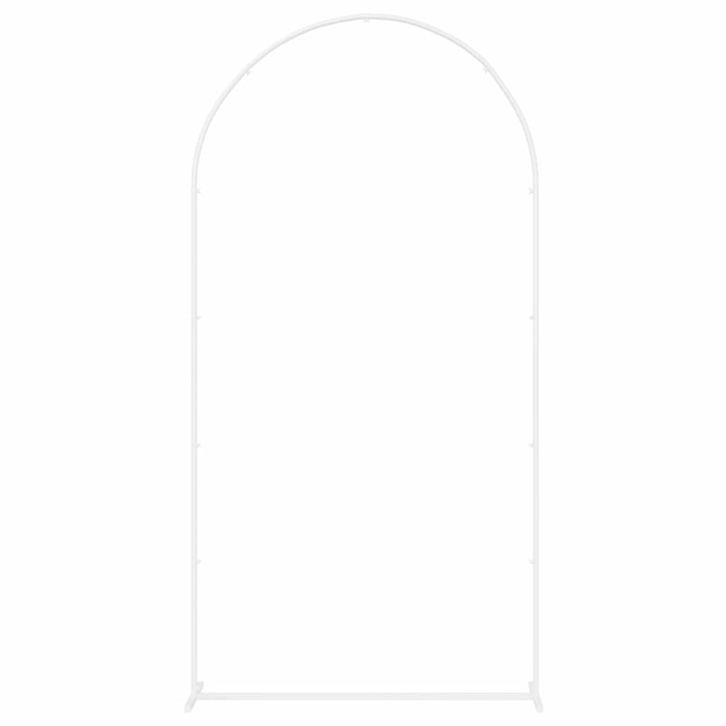 VidaXL Hochzeitskante Weiß 100 x 39 x 200 cm Stahl