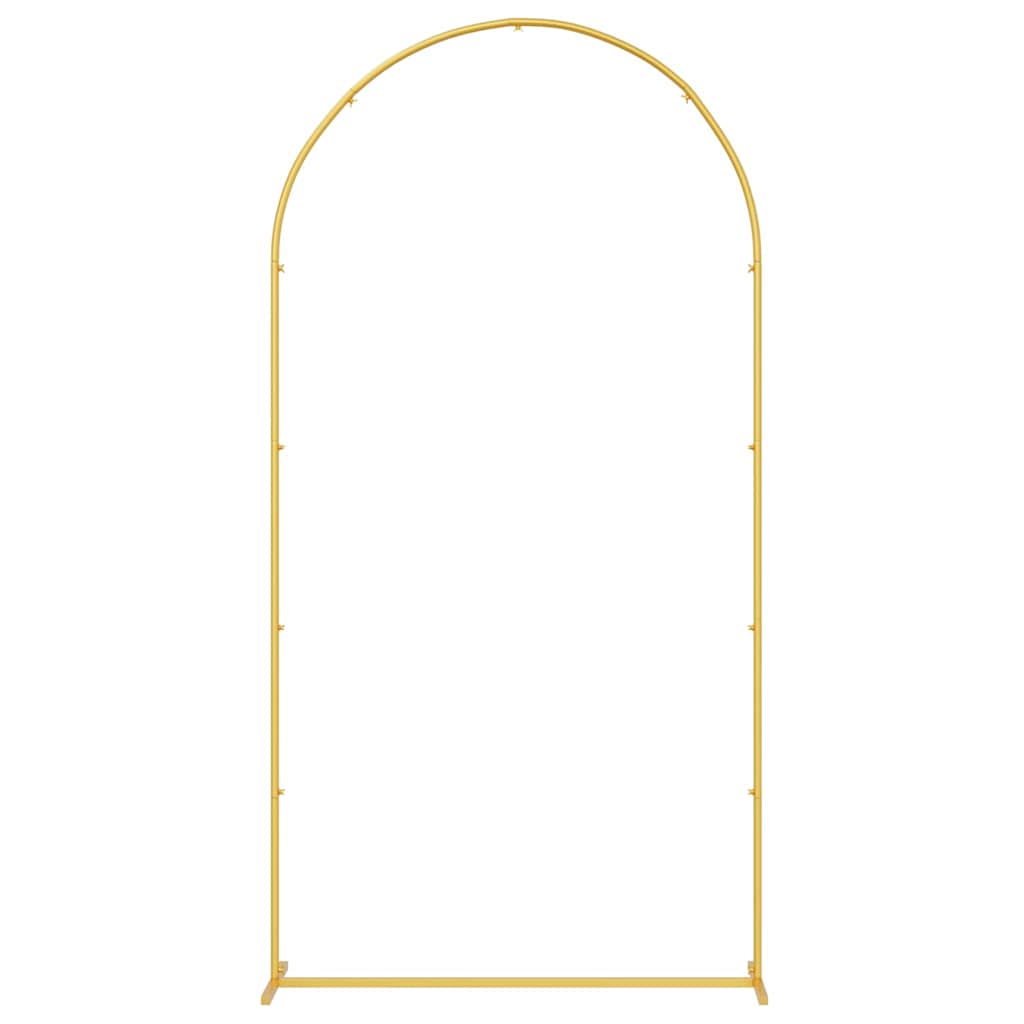 Vidaxx Hochzeitskante Gold 100 x 39 x 200 cm Stahl