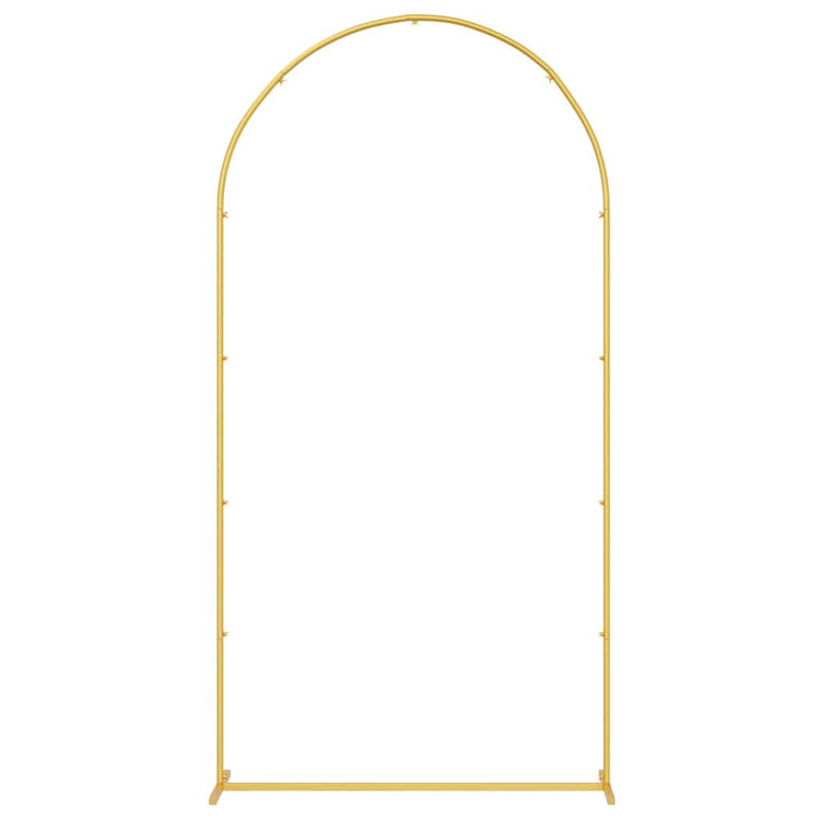 Vidaxx Hochzeitskante Gold 100 x 39 x 200 cm Stahl