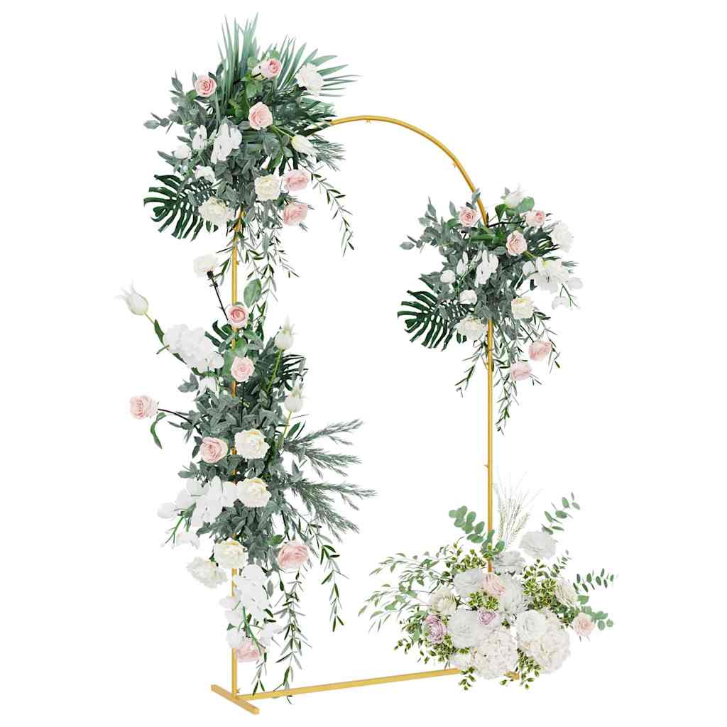 Vidaxx Hochzeitskante Gold 100 x 39 x 200 cm Stahl
