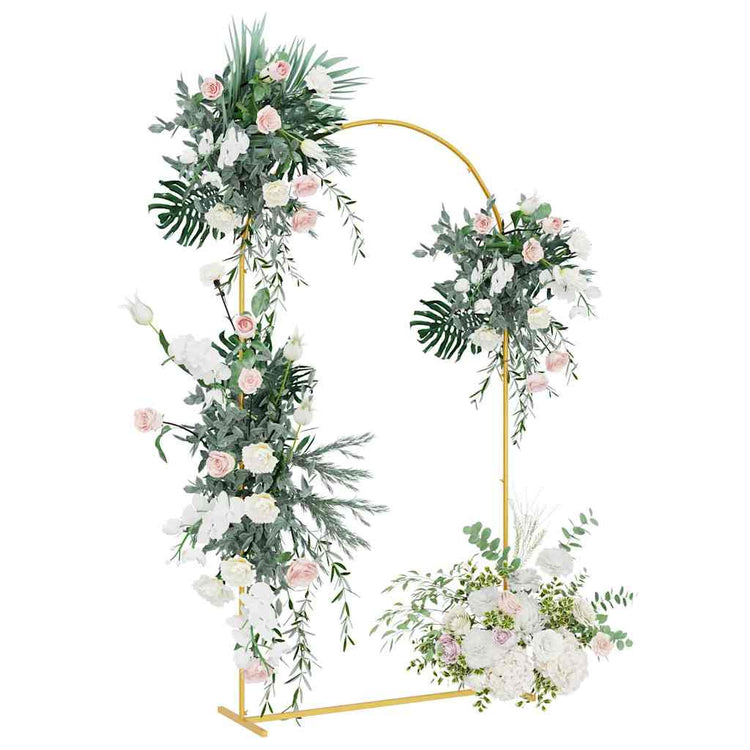 Vidaxx Hochzeitskante Gold 100 x 39 x 200 cm Stahl