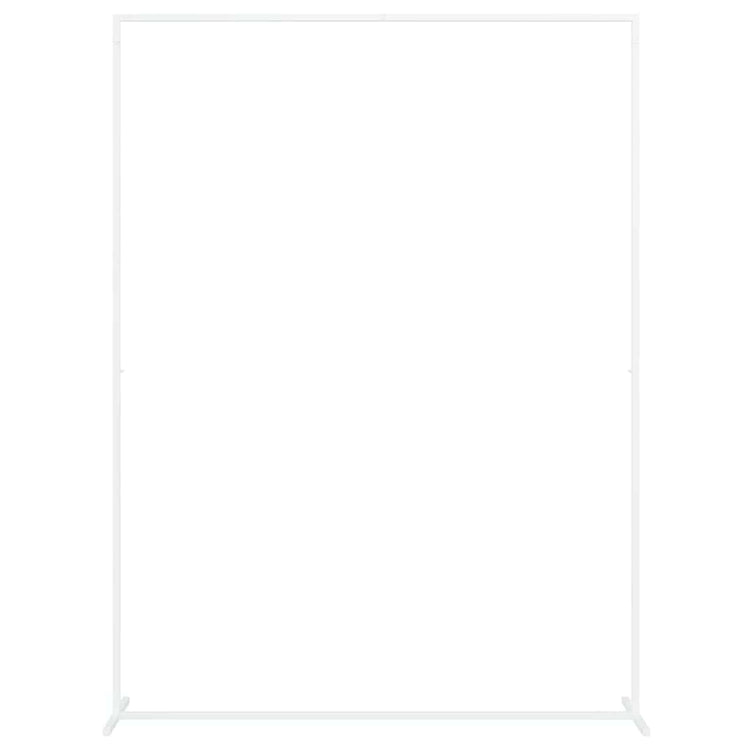 VidaXL Hochzeitsbordüre Weiß 150 x 49,5 x 200 cm Stahl
