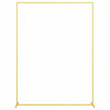 Vidaxx Hochzeitsbordüre Gold 150 x 49,5 x 200 cm Stahl