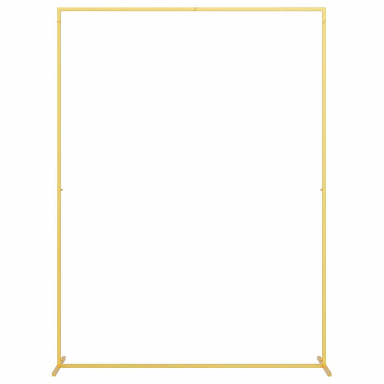 Vidaxx Hochzeitsbordüre Gold 150 x 49,5 x 200 cm Stahl