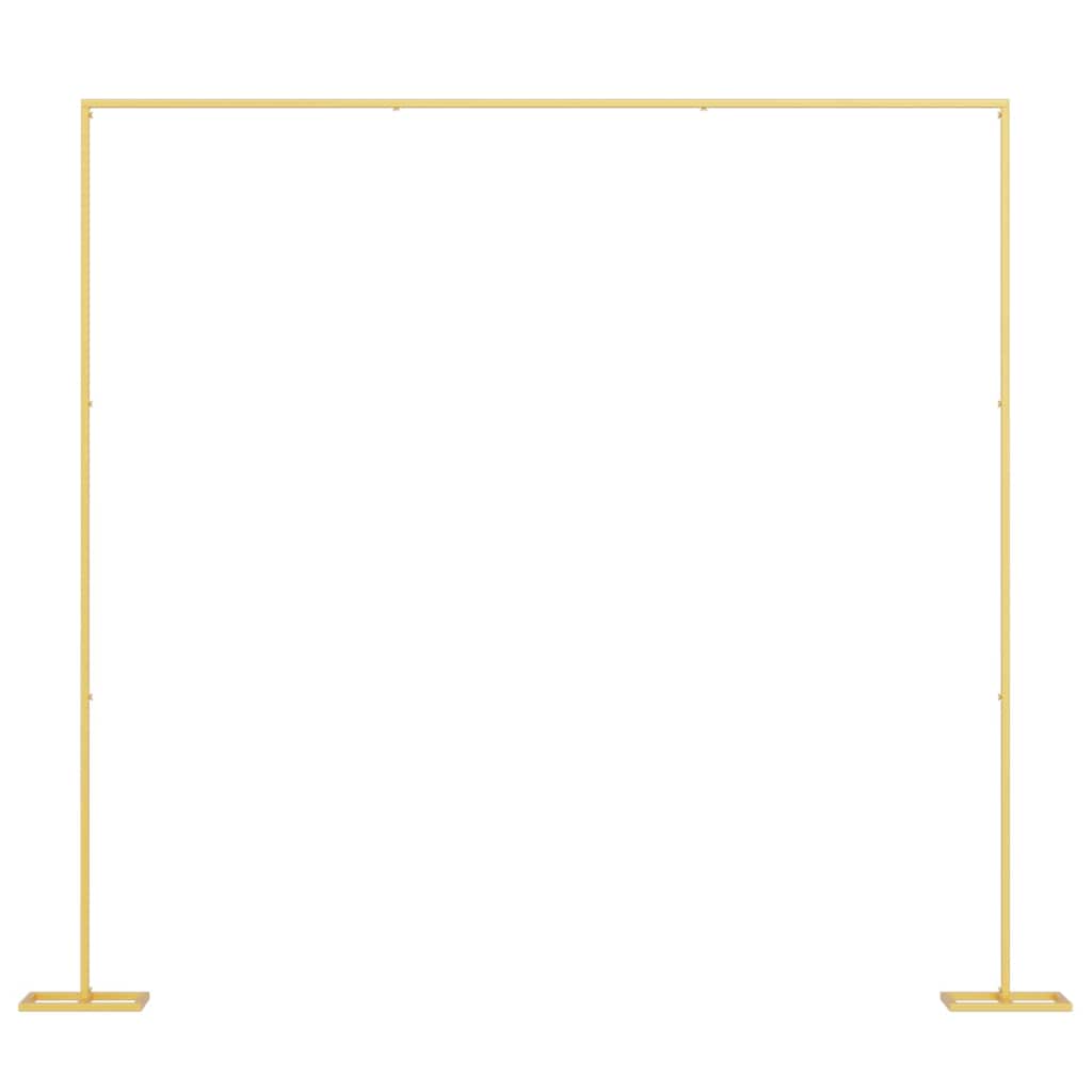 VidaXL Hochzeitskante Gold 338 x 35 x 300 cm Stahl