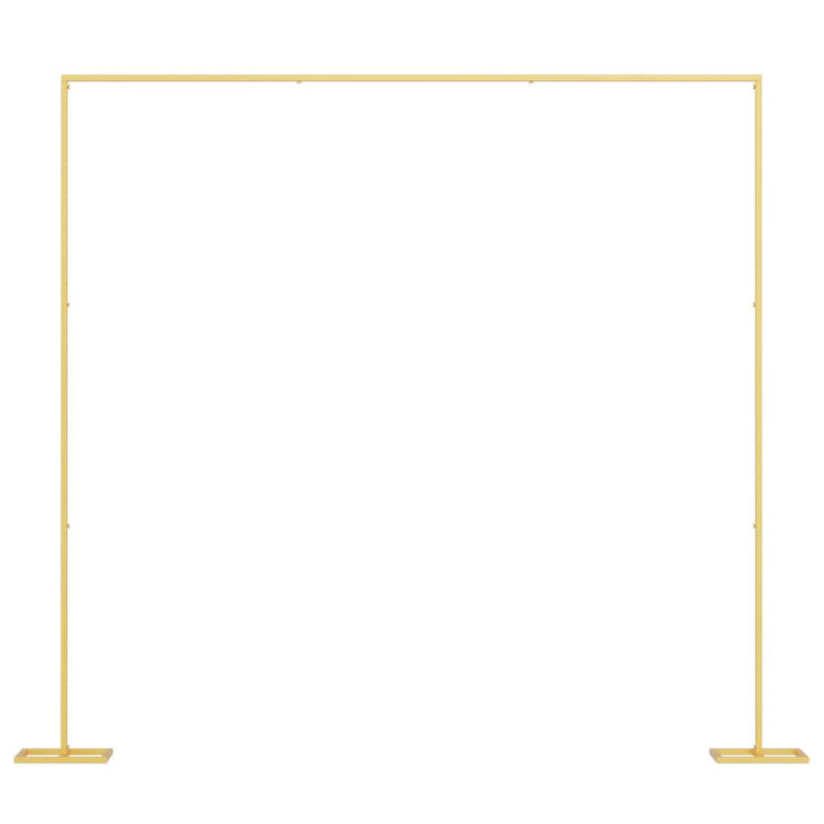 VidaXL Hochzeitskante Gold 338 x 35 x 300 cm Stahl