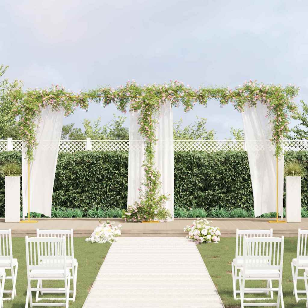 VidaXL Hochzeitskante Gold 657 x 35 x 300 cm Stahl