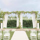 VidaXL Hochzeitskante Gold 657 x 35 x 300 cm Stahl