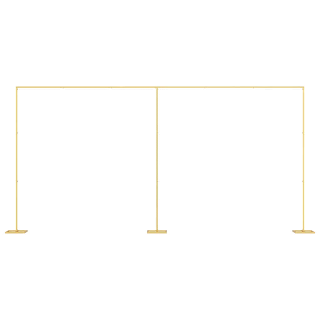 VidaXL Hochzeitskante Gold 657 x 35 x 300 cm Stahl