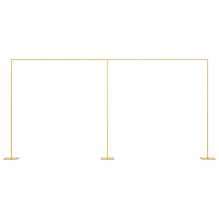 VidaXL Hochzeitskante Gold 657 x 35 x 300 cm Stahl