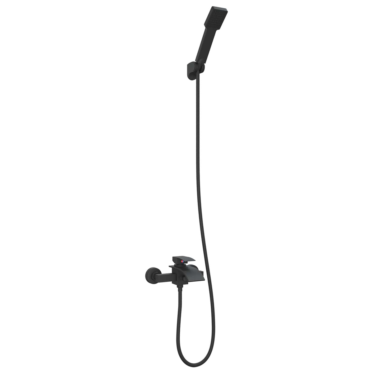 Vidaxx Duschset schwarz G 1 2 Zoll