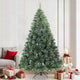 Vidaxx künstlicher Weihnachtsbaum mit Federzweigen, schneebedecktes Grün 210 cm