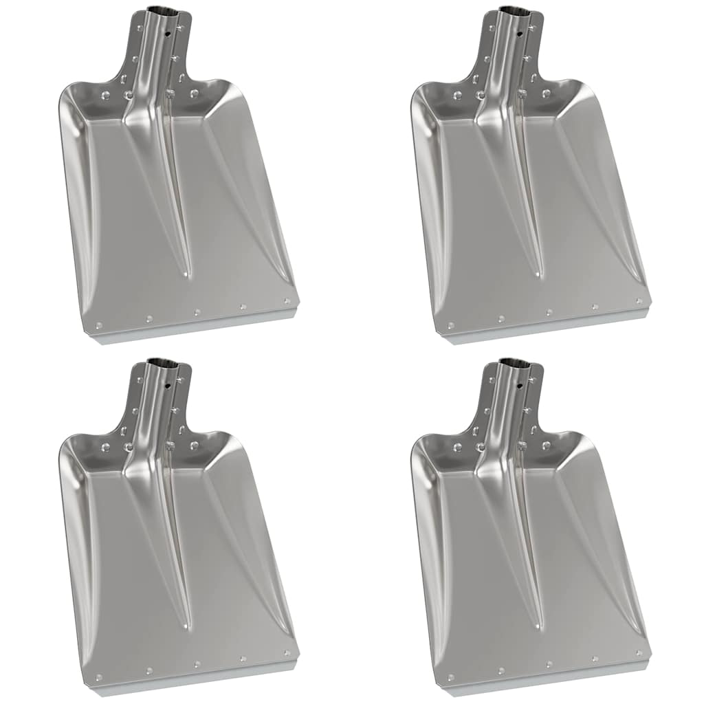 Vidaxx Schaufelkopf 4 Stk. Silber 43 x 32,5 cm Aluminium