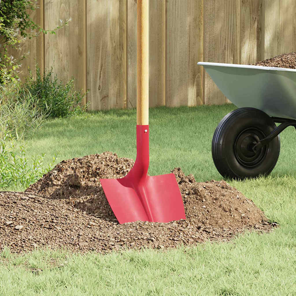 Vidaxx Schaufelkopf 4 Stück rot 39,5 x 27,5 cm pulverbeschichteter Stahl