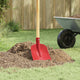 Vidaxx Schaufelkopf 4 Stück rot 32 x 24,5 cm pulverbeschichteter Stahl