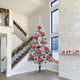 VidaXL Weihnachtskugel-Set XXL 3-tlg. Roter Kunststoff