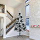VidaXL Weihnachtskugel-Set XXL 3-tlg. Schwarzer Kunststoff