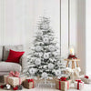 VidaXL Weihnachtskugel-Set XL 9-tlg. Silber Kunststoff