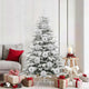 VidaXL Weihnachtskugel-Set XL 9-tlg. Silber Kunststoff