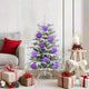 Vidaxl Weihnachtskugel-Set XL 15 Stück lila Kunststoff