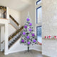 VidaXL Weihnachtskugel-Set XXL 3-tlg. Lila Kunststoff