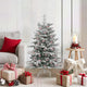 VidaXL Weihnachtskugel-Set 50 Stück transparent ø 5 cm