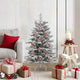 VidaXL Weihnachtskugel-Set 25-teilig transparent ø 10 cm