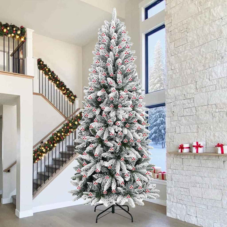 VidaXL Weihnachtskugel-Set 200 Stück transparent ø 5 cm