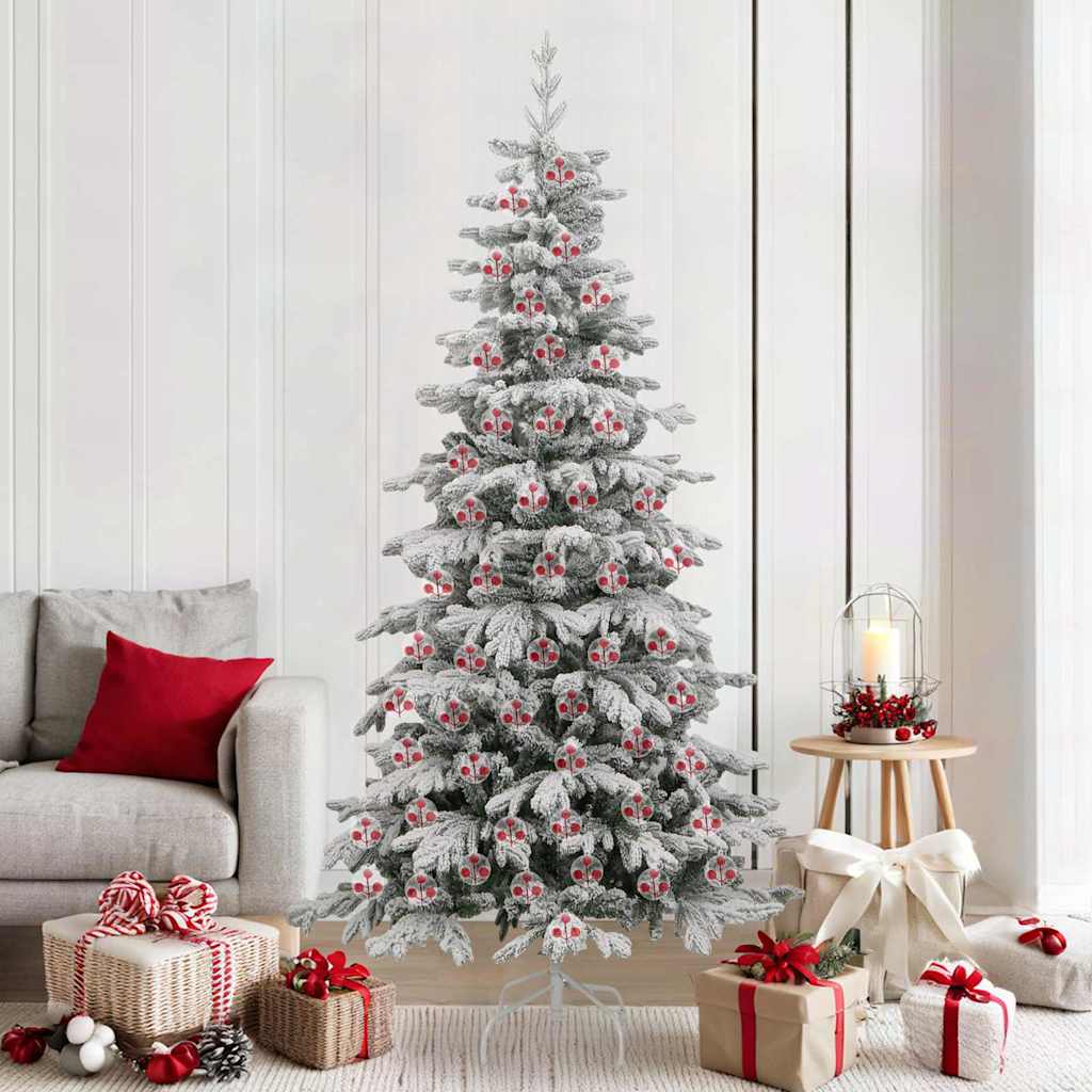VidaXL Weihnachtskugel-Set 100 Stück transparent ø 8 cm