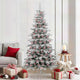 VidaXL Weihnachtskugel-Set 100 Stück transparent ø 8 cm