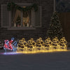 Vidaxx Weihnachtsdekoration mehrfarbig 69 x 79 cm PVC