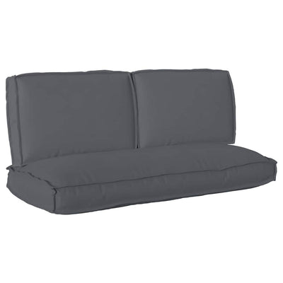 VidaXL Kissenset 3-tlg. anthrazitfarbener Oxford-Stoff