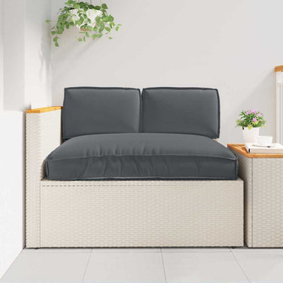 VidaXL Kissenset 3-tlg. anthrazitfarbener Oxford-Stoff