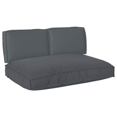 VidaXL Kissenset 3-tlg. anthrazitfarbener Oxford-Stoff